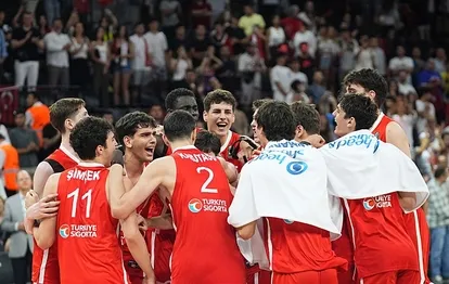 17 Yaş Altı Erkek Basketbol Milli Takımı, grup birincisi olarak son 16 turuna yükseldi