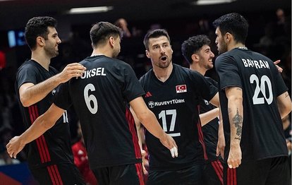 A Milli Erkek Voleybol Takımı, Çin'e set vermedi!
