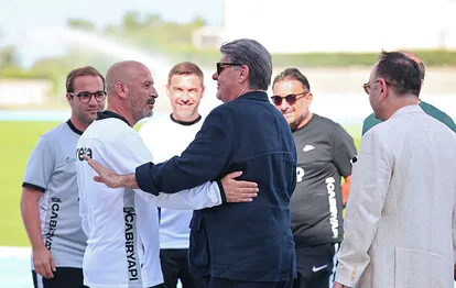 Başkan Serdal Adalı, Slovakya kampında takımla bir araya geldi