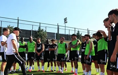 Beşiktaş, Midtjylland maçı hazırlıklarına başladı!
