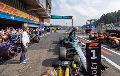 Formula 1 Belçika Grand Prix'sinde pole pozisyonu Kimi Antonelli'nin