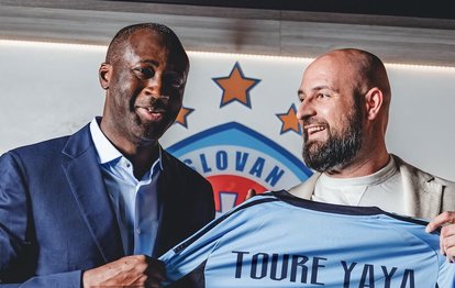 Yaya Toure, Slovan Bratislava'nın yeni teknik direktörü oldu